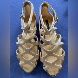 Melissa Jelly Strappy Sandals in Gold Sparkle - US Size 7 / EU Size 38